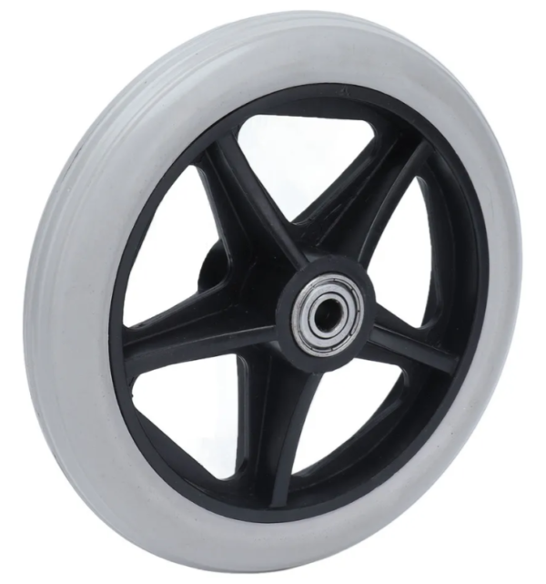 Rueda Maciza De Poliuretano Para Silla De Ruedas, 6 Pulgadas