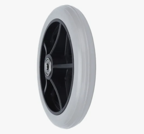 Rueda Maciza De Poliuretano Para Silla De Ruedas, 6 Pulgadas