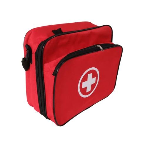 botiquin de primeros auxilios Botiquin De Lona Con Insumos Ancho 32 Cm X Altura 28Cm X Profundidad 12 Cm