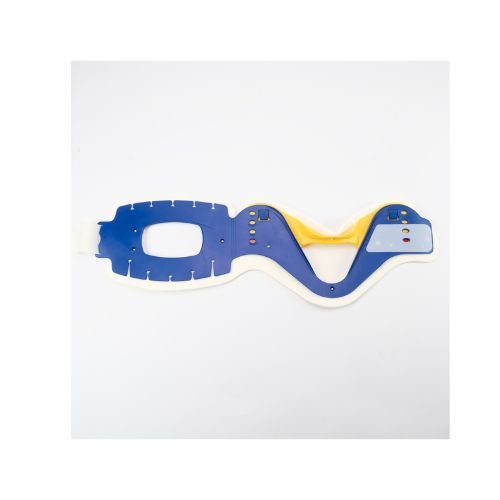 Collarin Cervical Regulable De Emergencia Color Azul